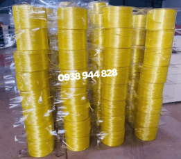 Cuộn dây nilon màu vàng