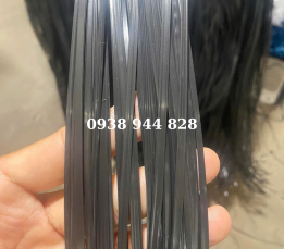 Dây nilon kẽm khô, bó màu đen