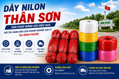Bán sỉ dây nilon ( cuộn, bó ) buộc hàng tại Bình Phước