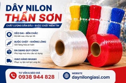 Bán sỉ dây nilon ( cuộn, bó ) buộc hàng tại Long An