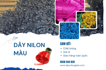 Sản xuất dây nilon màu